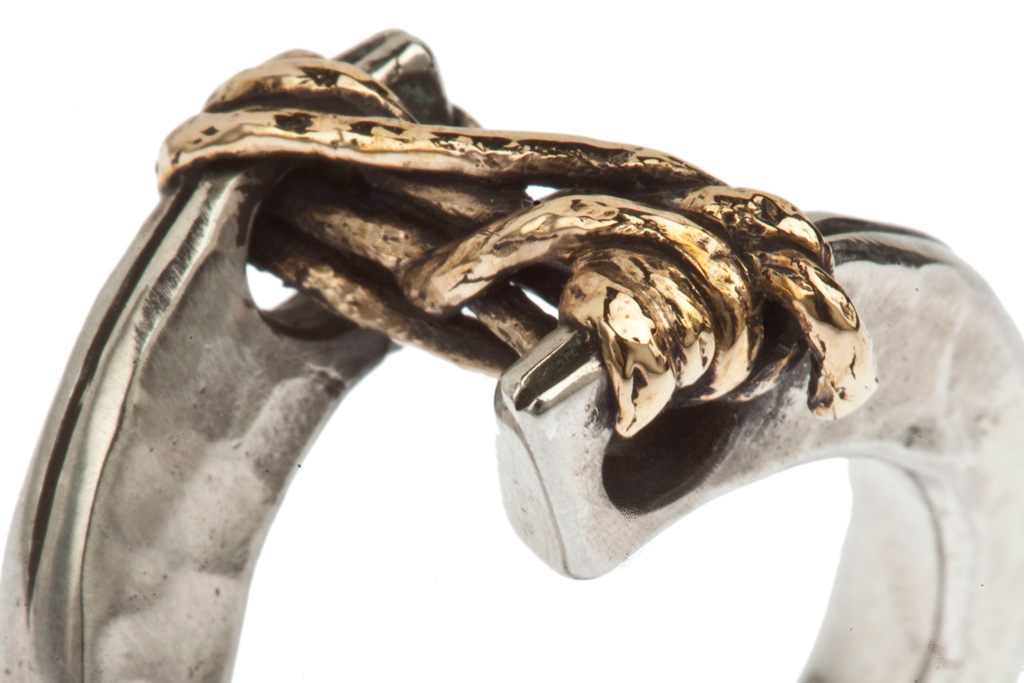 anello NODO DOPPIO 8 – serie ‘nodi’