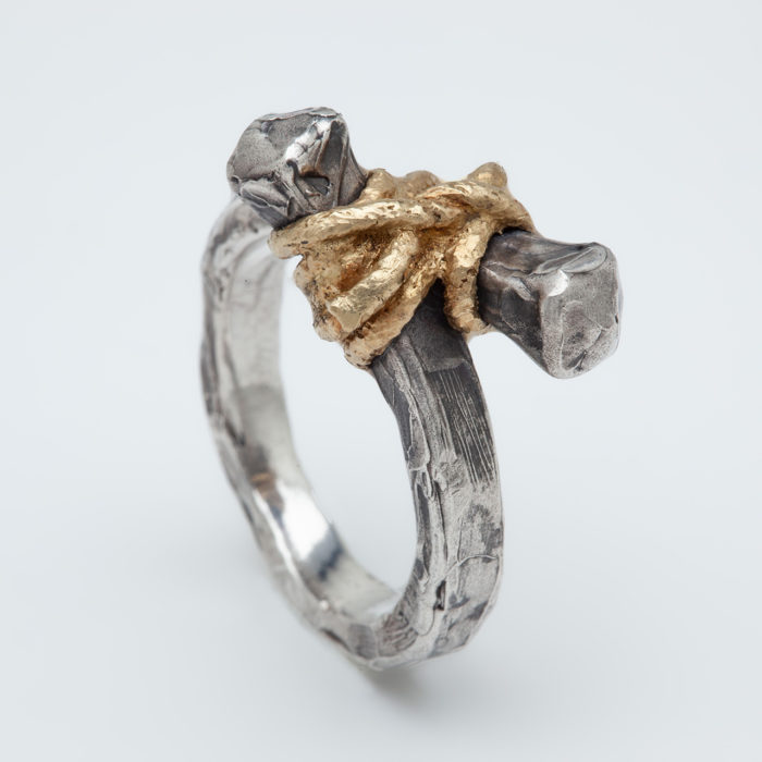 DOUBLE KNOT 1 ring – ‘knots’ series