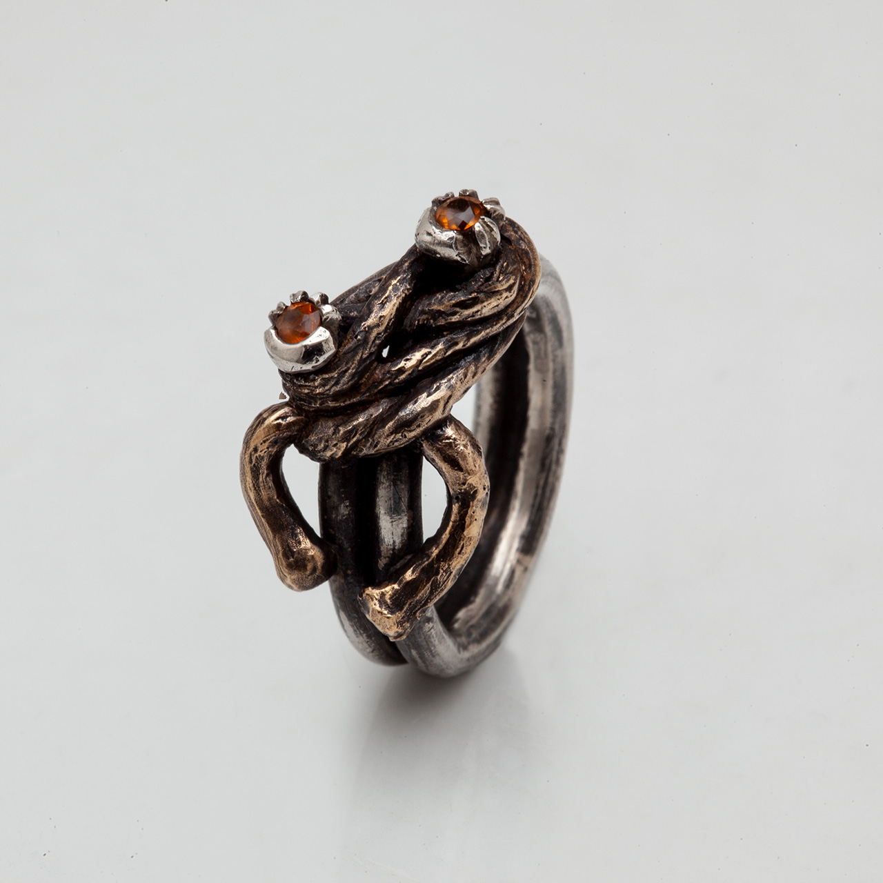 anello NODO DOPPIO 5 – serie ‘nodi’