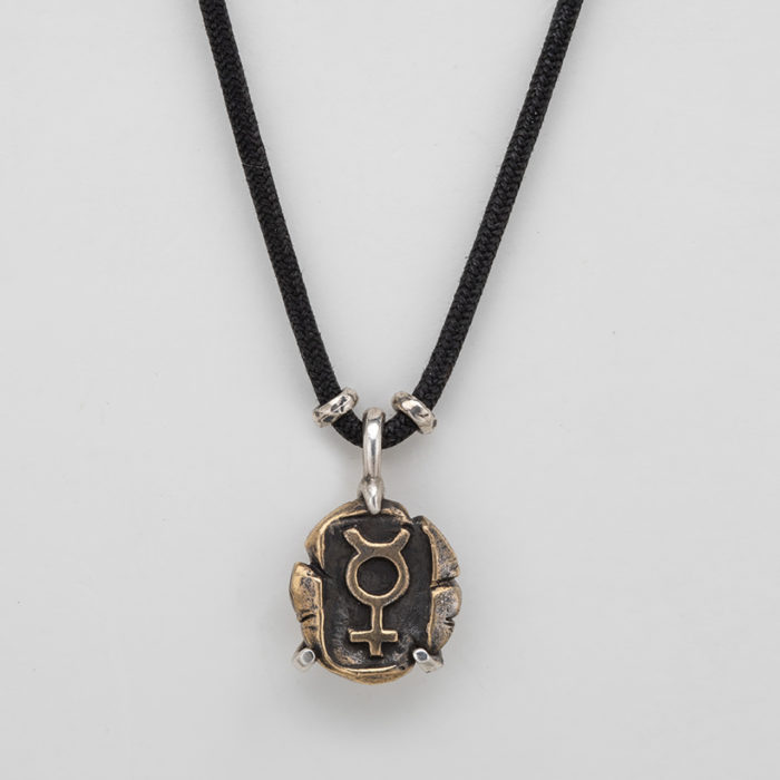 GEMINI and VIRGO-MERCURY pendant – ‘signum_astra’ series